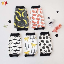 AD Cute Black Edge Boys Girls Harem Pants Cool Cotton Baby Boys Girls Trousers for Summer Children's Clothing and Accessories 2024 - buy cheap