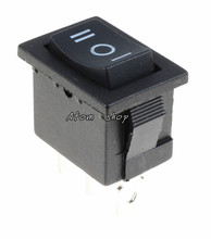 10 pces kcd1 3 pinos 6a 250vac/10a 125vac on/off/on retângulo rocker switch painel do carro traço barco spdt 2024 - compre barato