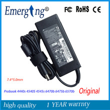 Original 19V 4.74A 90W 7.4*5.0mm AC Laptop Adapter Charger For HP Probook 4440s 4540S 4545s 6470b 6475b 6570b 2024 - buy cheap