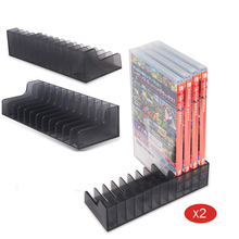 2 Pcs Game Card Box Storage Stand CD Disk Holder For Nintend Switch NS Nintendoswitch Game Cartridge CD Disk Support 24 Pcs Card 2024 - buy cheap