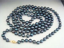 Collar de perlas Tahitianas negras, más Noblest, AAA + 9-10mm, 32 ", AAQAA0006, Envío Gratis 2024 - compra barato