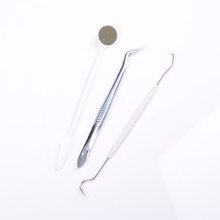 Stainless Steel Dental Instruments Mouth Mirror Probe Plier Tweezers Teeth Tooth Clean Hygiene Kit 3pcs=1set 2024 - buy cheap