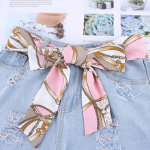fashion fabric belts for women korean skinny scarf shirt ribbon waist rope girdle for dresses female ladies waistband straps 2024 - buy cheap