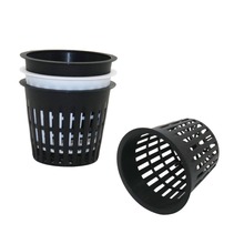 PP Plastic Net Cup Soilless cultivation Mesh Pot Seedling Hydroponic colonization basket Vegetable Planting Equipment 15 Pcs 2024 - buy cheap