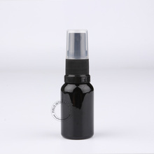 Botella de aceite esencial negra de 15ml, botellas de vidrio para pulverizar, atomizador pequeño de 15cc, embalaje vacío de alta calidad, 30 unids/lote 2024 - compra barato