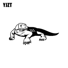 YJZT 16.2*7.1CM Monitor Lizard Decor Car Stickers High Quality Graphic Bumper Car Window Vinyl C12-1131 2024 - buy cheap