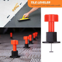 75 Pcs Reusable Anti-Lippage Tile Leveling System Locator Tool Ceramic Floor Wall GHS99 2024 - buy cheap