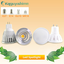 Kaguyahime-Lámpara LED GU10 MR16 E27 E14, bombilla LED de 3W, 5W, 6W, 7W, CA 220V, 240V, foco LED de aluminio, ahorro de energía para el hogar 2024 - compra barato
