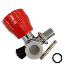 Válvula vermelha ac911 acecare, garrafa de respiração para snorkeling com cilindro de ar comprimido para pelota de pistola, caça e esportes 2024 - compre barato