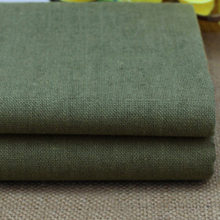 100*140cm Army Green Cotton Linen Fabric Patchwork Craft Material Bag Curtain Doll 2024 - buy cheap