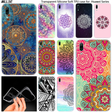Hot Lovely Mandala Soft Silicone Case for Huawei Mate 10 20 Lite Pro Enjoy 8 9E Y6 Pro Y5 2017 Y7 Pro Y9 2019 2018 Fashion Cover 2024 - buy cheap