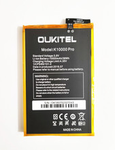 Bateria de reposição para oukitel k10000 pro/mix, bateria de grande capacidade, 10000mah 2024 - compre barato