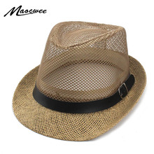 Sombrero de sol transpirable para hombre y mujer, sombrero de Sol de playa de estilo informal, Color sólido 2024 - compra barato