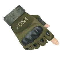 Guantes de medio dedo para entrenamiento táctico militar al aire libre, para ciclismo, antideslizante, resistente al desgaste, para hombre, deporte, caza, escalada, senderismo 2024 - compra barato