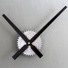 Relógio de parede metálico retrô com mecanismo europeu de movimento, relógio de parede criativo diy para decoração de casa, novo, 30cm, 2019 2024 - compre barato