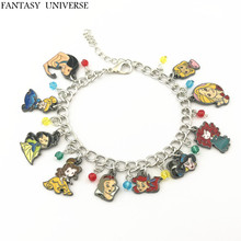 FANTASY UNIVERSE Brand Movie High Quality Fashion Jewelry Cosplay Metal Princess Color Charm Bracelet Woman/Girl/Boy Gift 2024 - buy cheap