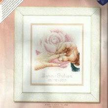 Amishop Top Quality Beautiful Lovely Counted Cross Stitch Kit I Do Wedding Ring Love Marry Vervaco 2024 - buy cheap