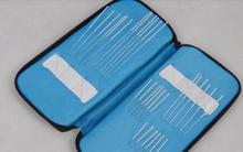 Acupuncture and moxibustion massage bag with 30 pcs reusable needle SZ 2024 - buy cheap