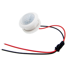 (Y24) 220V 50HZ PIR IR Infrared Human Induction Lamp Switch Sensor Light Control Ceiling Light Motion Sensor On Off 3-6m Sensing 2024 - buy cheap