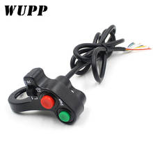 WUPP Multifunction Motorcycle Handlebar Motorcycle Switch ON-OFF Button LED Headlight Scooter Switch 2024 - buy cheap