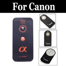 Ir Infrared Shutter Release Remote Control For canon Eos Rebel Eos 750d Kiss X8i T6s Eos 760d 8000d T7 2000d T7i 800d Kiss X9i 2024 - buy cheap