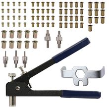Kit de remaches de mano, herramientas de reparación Manual de tuercas, remachadora, adaptador de taladro 2024 - compra barato