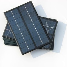 BUHESHUI-Módulo de células solares policristalinas, 3W, 9V, bricolaje, cargador de Panel Solar para batería de 6V, 125x195MM, 20 piezas, envío gratis 2024 - compra barato