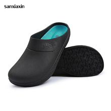 sanxiaxin Non-slip,oil Resistant Kitchen Medical Shoes Doctor Nurse Surgical Lab Slipper Work Shoes Hospital Nursing Accessories 2024 - buy cheap