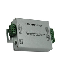 Amplificador de relé RGB de 12-24V CC, anodo común, 3H, a todo color, para tira de luces led, 2 unidades por lote 2024 - compra barato