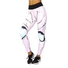 Women Yoga Pants Push Up Hip Fitness Print Sporting Workout Athletic Leggins Elastic High Waist Slim Jogging Pants Female 2024 - buy cheap