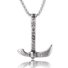 New stainless Steel hoe Pendant Men's Chain Necklace Pendant Men And Women Jewelry Gift BB0419 2024 - buy cheap