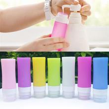 New Portable Cosmetic Refillable Silicone Bottle Traveler Lotion Bath Shampoo Containers Refillable Bottles 2024 - buy cheap