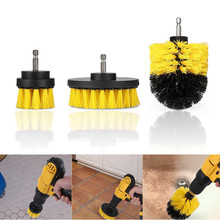 3pcs Eletric Drill Brush Tile Grout Power Scrubber Cleaning Tub Cleaner Combo Tool For Power Tools 2024 - buy cheap