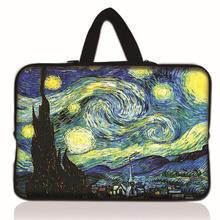 15 15,6 "de Van Gogh, pueblo de Netbook maletín/funda de ordenador portátil bolsa para 15,4" Macbook Pro Retina para ThinkPad de Toshiba Acer Asus 2024 - compra barato