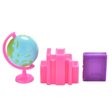 Globo de plástico en miniatura para casa de muñecas, accesorios de 11 ", decoración para casa de muñecas, juguete para regalo, venta al por mayor, 3 uds. 2024 - compra barato