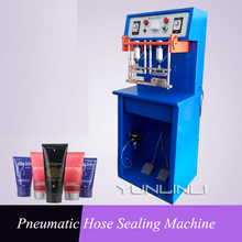 Pneumatic Hose Sealing Machine 220V 200W 55mm Toothpaste Tube Cosmetic Aluminum Plastic Tube Hose Sealing Machine Tail Sealer 2024 - buy cheap