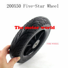 Eixos e pneus para scooter elétrica, 6.5 polegadas, dobrável, longboard, hoverboard 2024 - compre barato
