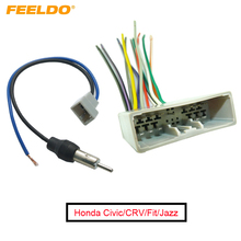 FEELDO-Adaptador de antena de arnés de cable de Audio estéreo para coche Honda, conjunto de 10 unidades, para modelos 06-08/Civic/Fit/CRV/ACURA # AM1652 2024 - compra barato