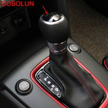 OUBOLUN ABS For Hyundai Kona Encino 2018 2019 Gear Shift Knob Top Sticker Cover Cap Styling Trim 2024 - buy cheap