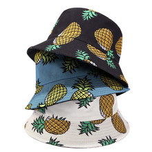 Sombrero de pescador de Panamá para hombre y mujer, gorra de pescador de doble cara, de piña, Hip Hop 2024 - compra barato