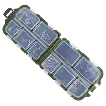 Mini caixa de equipamento de pesca pequenos ganchos de plástico transparente iscas acessórios acessórios titular recipiente de armazenamento terminal 2024 - compre barato