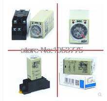 H3Y-2  DC12V  Delay Timer Time Relay 0 - 5S 10S 30S 60 Seconds with Base 2024 - buy cheap