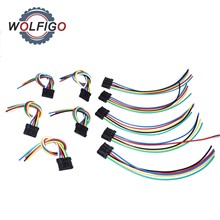 WOLFIGO-arnés de luz trasera de coche, cable de conexión flexible para Peugeot 1007, 2008, 206, 207, 308, 508, Citroen C2, C3, C4, C5, DS3, 1606248780 2024 - compra barato