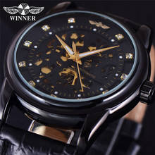 WINNER Top Brand Luxury Mens Wrist Watch Men Military Sport Clock Automatic Mechanical Watches Male Business Skeleton Clocks Hot 2024 - buy cheap