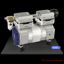 550D Industrial 51.7L/Min Oil-Free Vacuum Pump Mute Large Flow Negative Pressure Suction Pump 320W 220V 2024 - buy cheap
