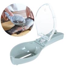 Fish Skin Brush Scraping Fishing Scale Brush Graters Fast Remove Fish knife Cleaning Peeler Scaler Scraper mutfak malzemeleri 2024 - buy cheap