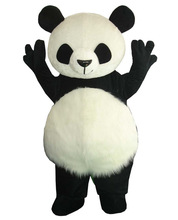 Китайский костюм талисмана гигантской панды; Рождественский карнавальный костюм; Бесплатная доставка 2024 - купить недорого