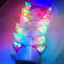 Led Headband For Kids Lace Cat Ears Headwear Luminous Toys Items for Wedding New Year Christmas Glow Party Supplies 2024 - buy cheap
