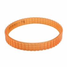 Uxcell High Quality 10mm Width 200mm Inner Girth Orange Soft Plastic Electric Power Drive Belt Timing Belt for Hitachi F20A 2024 - buy cheap