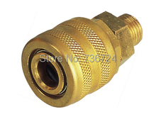 50pcs 1/4" Npt male thread USA Aro type brass quick coupler  pneumatic coupling fitting 2024 - buy cheap